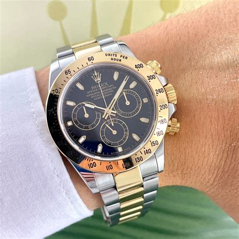 rolex daytona bicolor|rolex daytona list price uk.